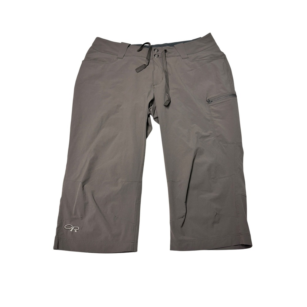 Outdoor Research Ferrosi Capris Womens 8 W32 L17 Brown Hiking Pants 244117 S17